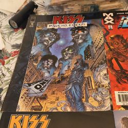 5comics 2 kiss 1howard duck .all