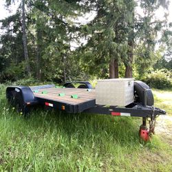 FS: 6x14 Double Axle Trailer w/ Ramps