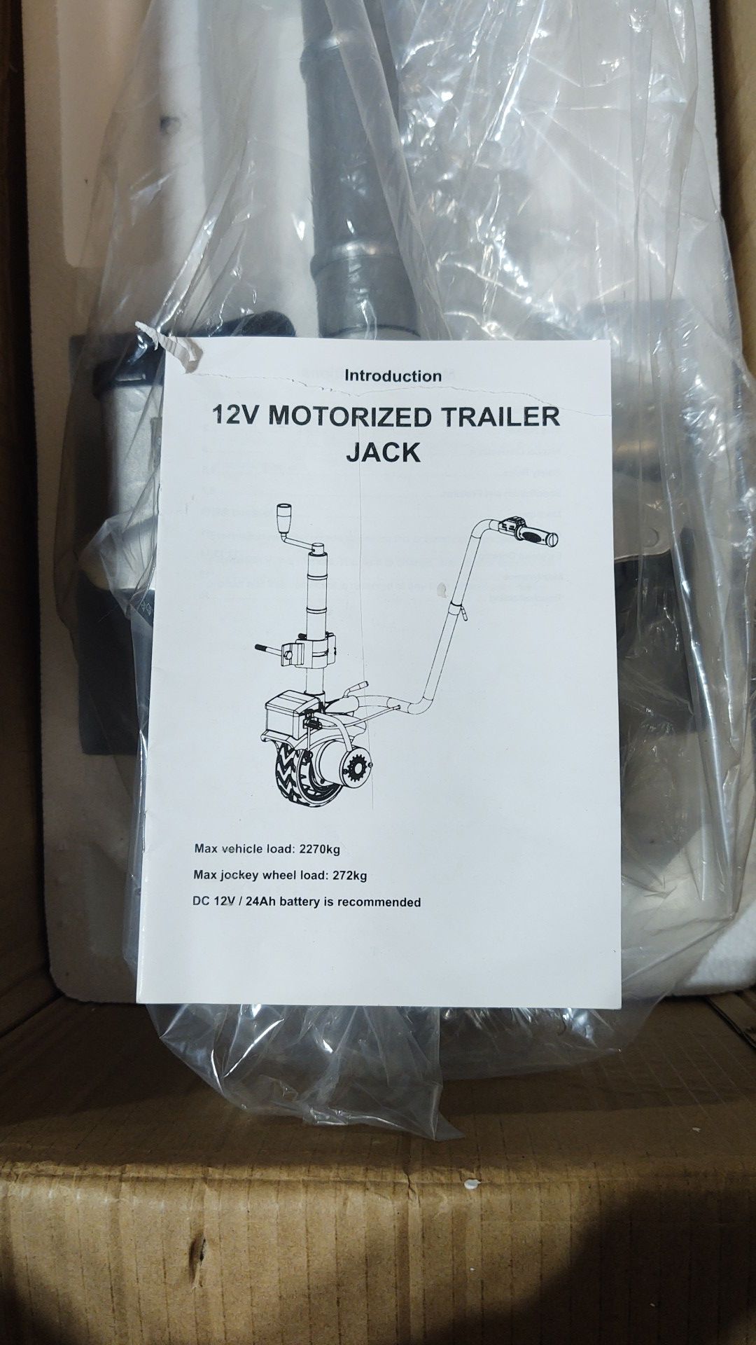 Motorized Trailer Jack