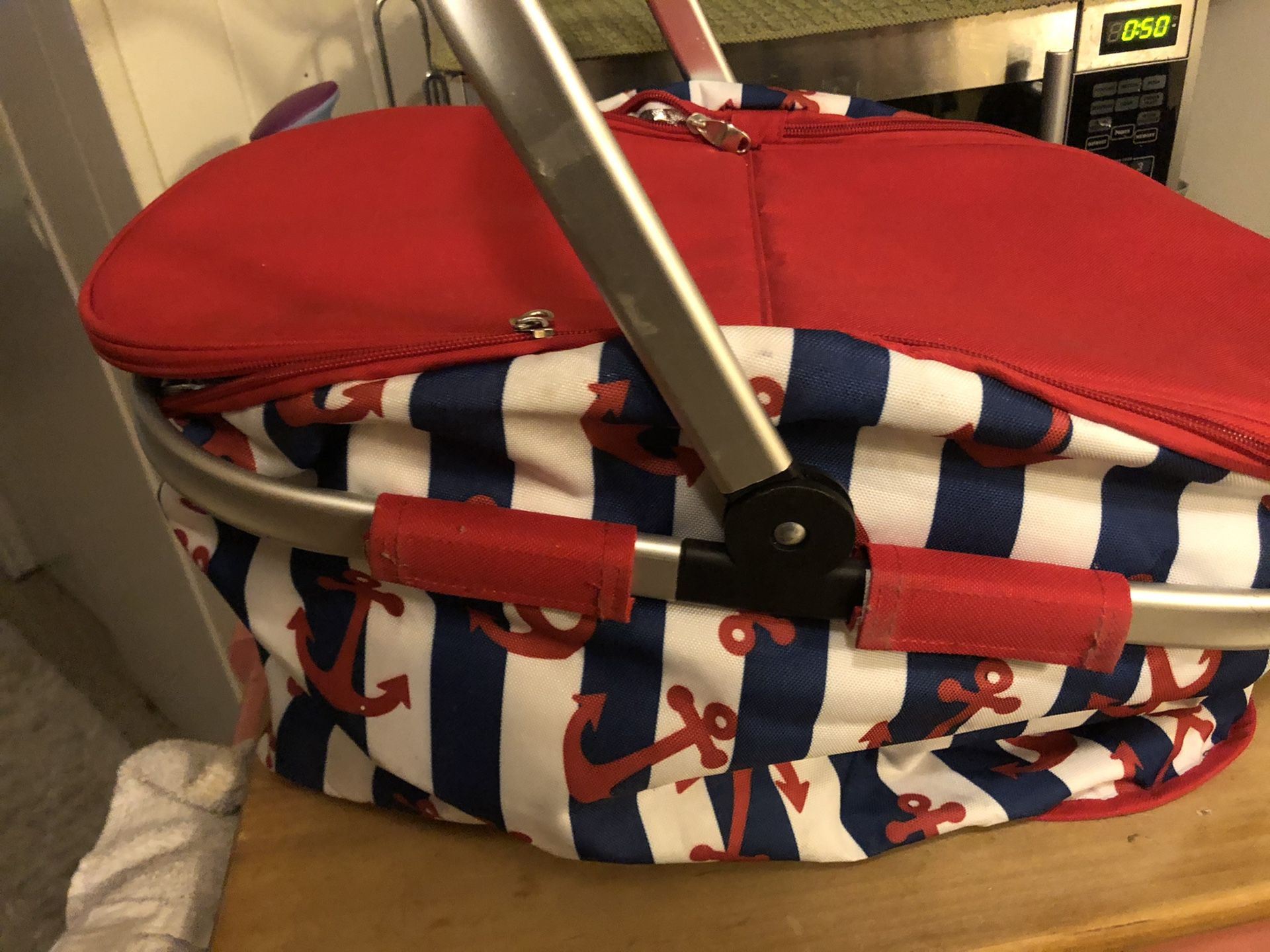 Insulated picnic bag