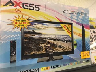 24" tv DVD combo