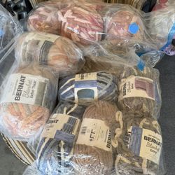 New Bernat Yarn Lot