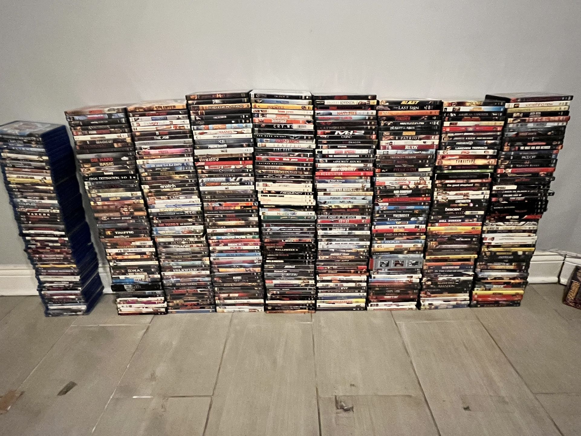 DVD & BlueRay Movie Collection