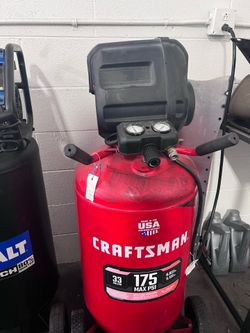 Craftsman 33 gallon air compressor
