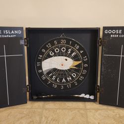 Goose Island Beer Co. Dart Board Cabinet