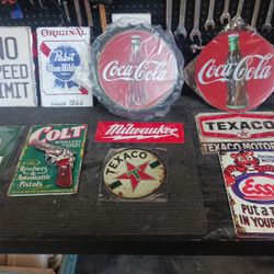 Gas And Oil Tool Signs