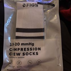 Figs Compression Crew Socks 20.00 New