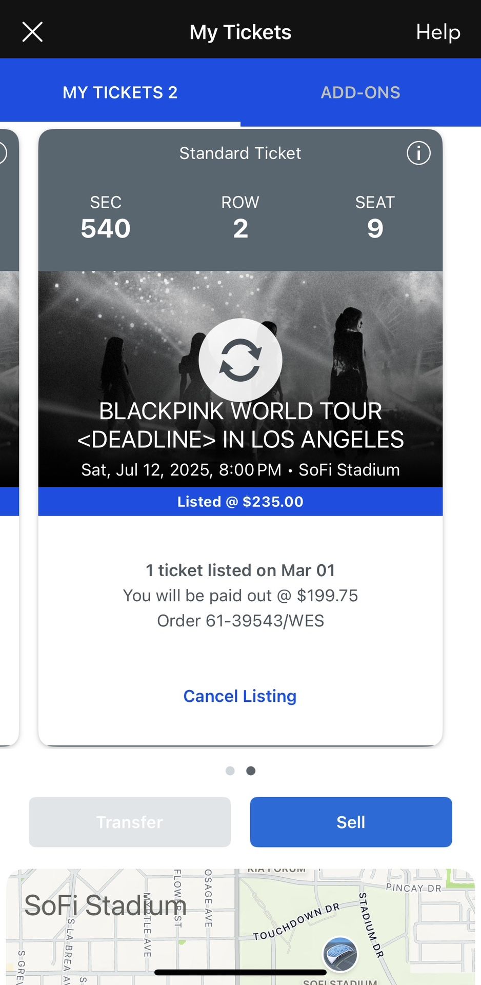 BLACKPINK DEADLINE TICKETS
