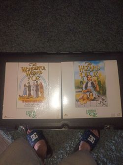 The wizard of Oz on letterbox LaserDisc set