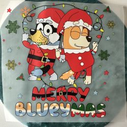 Bluey And Bingo Christmas DTF 