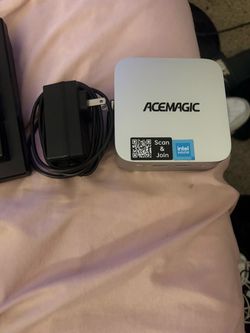 ACEMAGIC Mini PC Complete Setup – 16GB RAM / 512GB SSD + Dell Monitor
