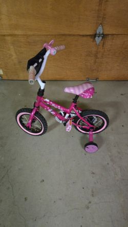 Small Mini Mouse bike