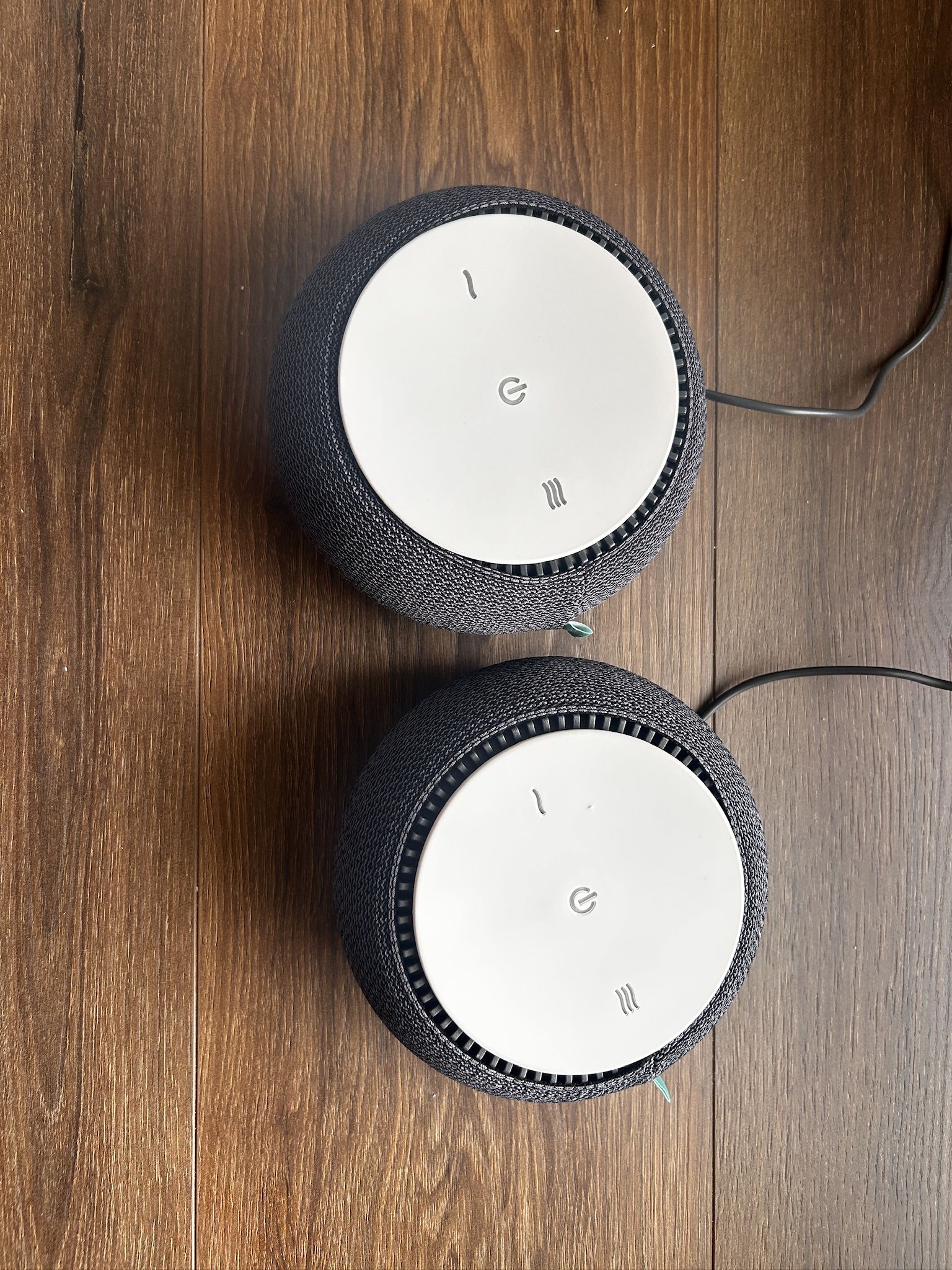 SNOOZ White Noise Machine with Natural Real Fan Sound in Color Charcoal