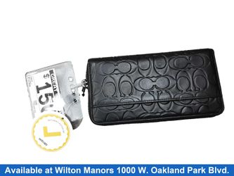 Coach E2480 Black Wallet