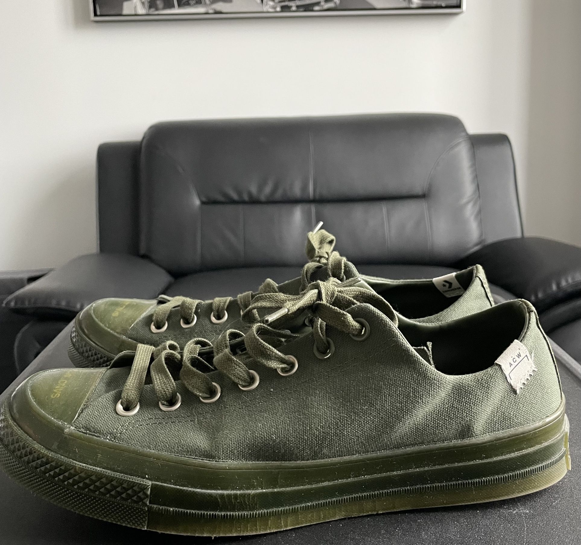 Converse x A-Cold-Wall ACW Chuck 70 OX Low Pine Green A06688C | Size Men 10