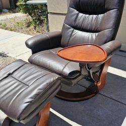 Reclining Chair & Storage Ottoman 