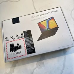 ASUS Vivobook Go 14" Laptop - AMD Ryzen Processor - 4GB RAM - 128GB SSD Storage - Black