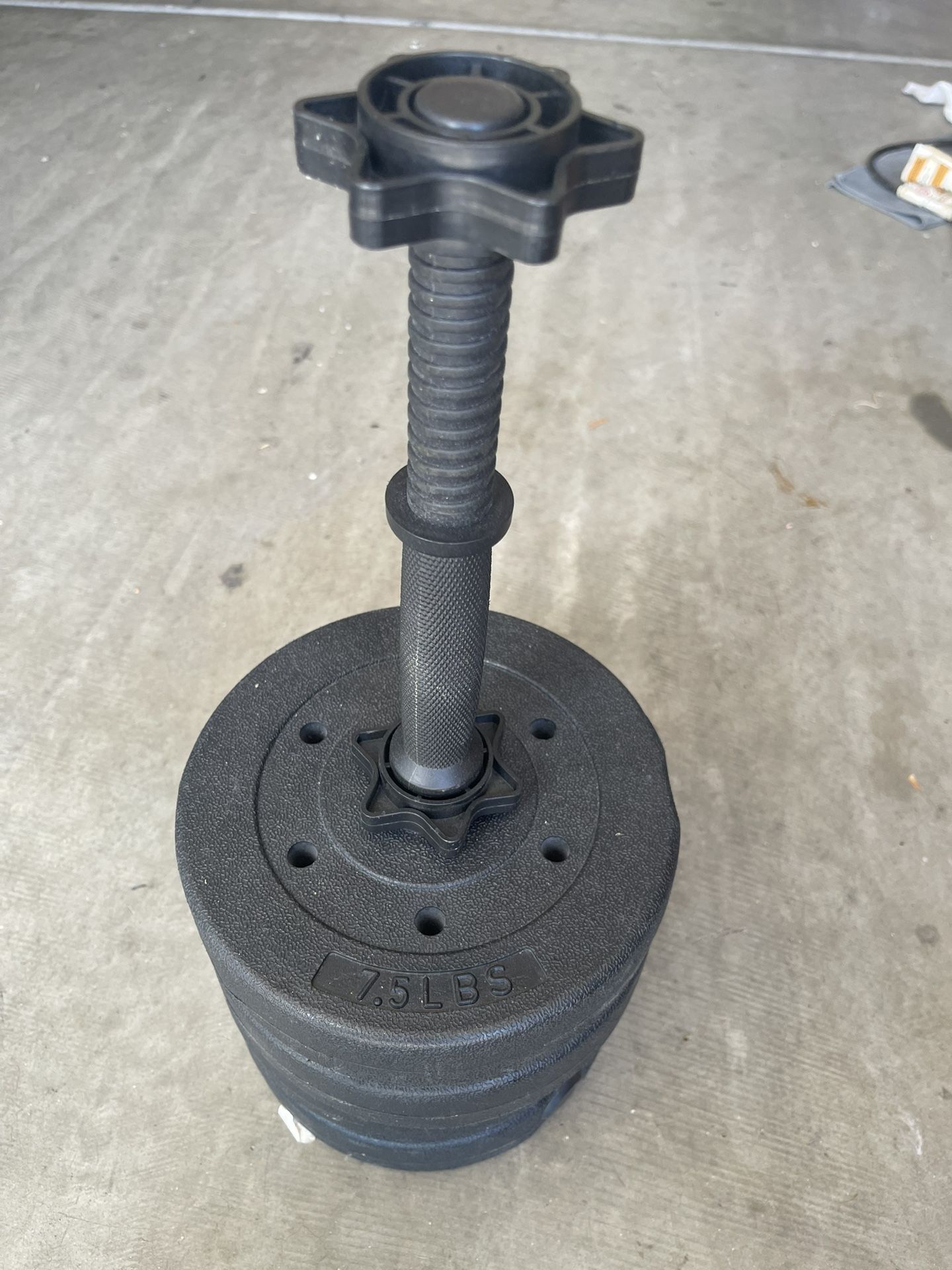 Adjustable  Weight Set Dumbbells