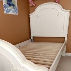 Princess style twin sized bed