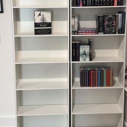IRONCK Bookshelves and Bookcases Set of 2 Floor Standing 6 Tiers Display Storage Shelves 70 in Tall Bookcase Home Decor Furniture for Home Office, Liv