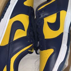 Michigan Dunks Size 11