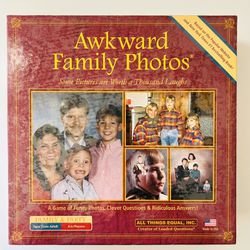 Awkward Family Photos Board Game Some Pictures are Worth 1000 Laughs New Sealed. 