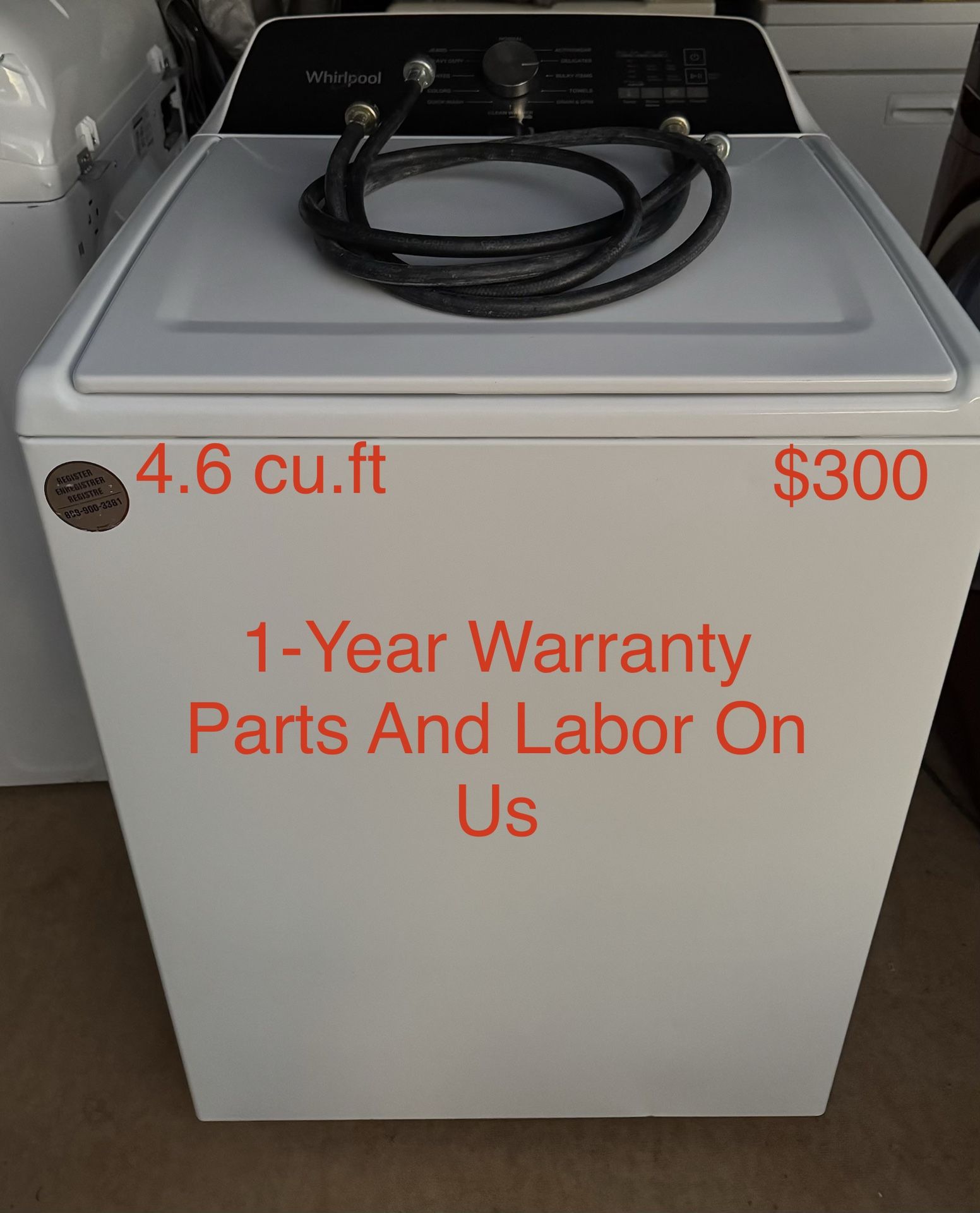 Washer Whirlpool