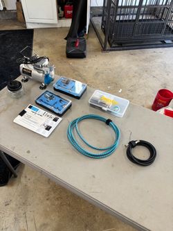 Airbrush Kit with Compressor and Iwata Accessories