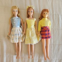 1960s Vintage Barbie Skipper & Skooter 
