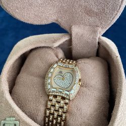 2005 JLO Stainless steel Bling Watch Never Warn