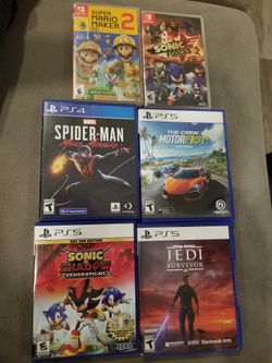 Ps5 Ps4 Nintendo Switch Games