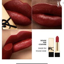 YSL rouge our couture satin lipstick. Red Muse