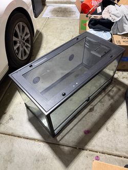 40 gallon reptile tank front doors