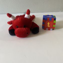 BEAN SPROUTS - TORRO - Red Bull Vintage Bean 8 Inch bag plush Toy