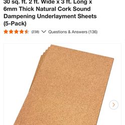 Cork 1/2 Inch