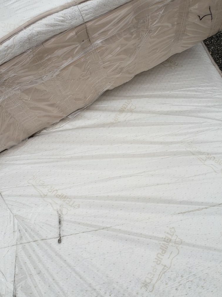 Twin Tempur Pedic Together They Make A King With Box Spring Free Delivery