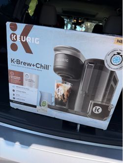 K-Brew + Chill" Coffee Maker - Makes Cold Iced Coffee