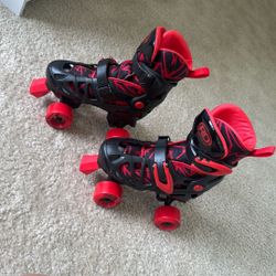 Adjustable Kids Roller Skates (Size 12–2)