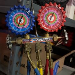 Uniweld Mechanical Manifold Gauge Set