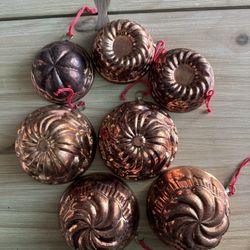 Williams Sonoma Copper Molds 