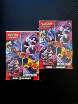Pokémon Destined Rivals Booster Bundle x2