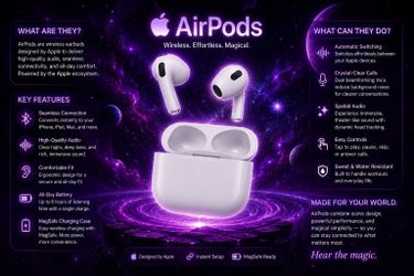 Apple AirPods (3rd Generation) with MagSafe Charging Case – Brand New Sealed