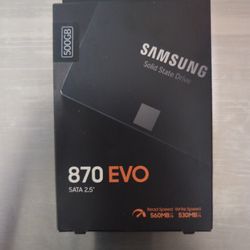Samsung 500GB SSD 870 EVO SATA 2.5"