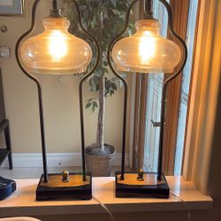 2 Antique Lamps