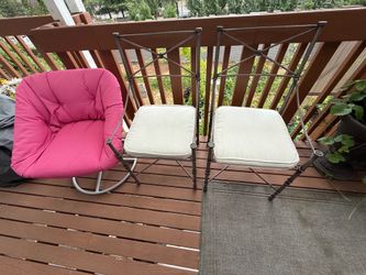 Patio chairs