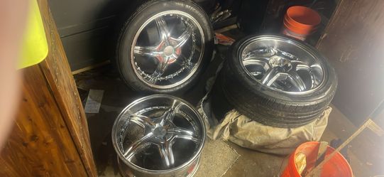 Chrome Rims (Forte) 5 Lug 