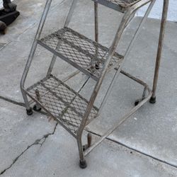 Vintage BALLYMORE Rolling Ladder