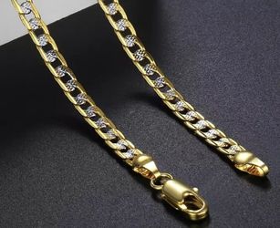 18k gold plated chain