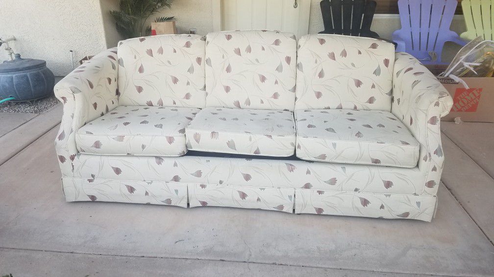 Sofa with pull out bed