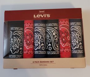 Levi's 6 Pack Bandana Set